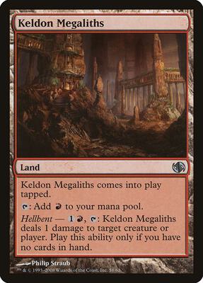 Keldon Megaliths card from Duel Decks: Jace vs. Chandra