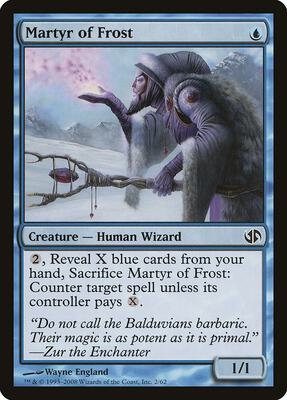 Martyr of Frost card from Duel Decks: Jace vs. Chandra