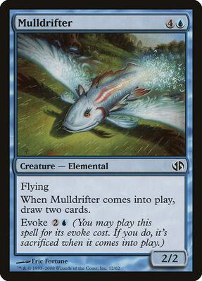 Mulldrifter card from Duel Decks: Jace vs. Chandra