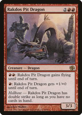 Rakdos Pit Dragon card from Duel Decks: Jace vs. Chandra