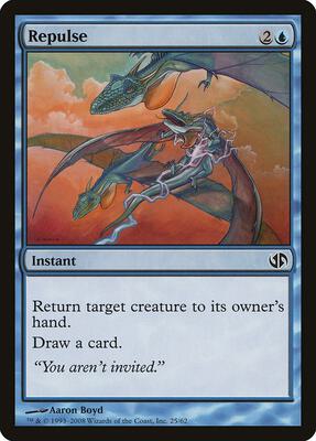 Repulse card from Duel Decks: Jace vs. Chandra