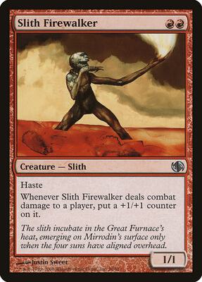 Slith Firewalker card from Duel Decks: Jace vs. Chandra