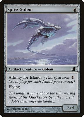 Spire Golem card from Duel Decks: Jace vs. Chandra
