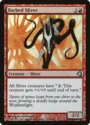 Barbed Sliver card from Premium Deck Series: Slivers