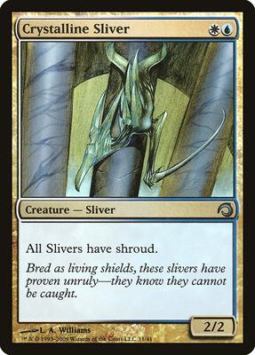 Crystalline Sliver card from Premium Deck Series: Slivers