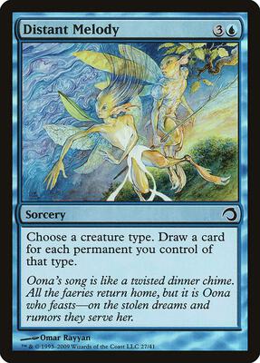 Distant Melody card from Premium Deck Series: Slivers
