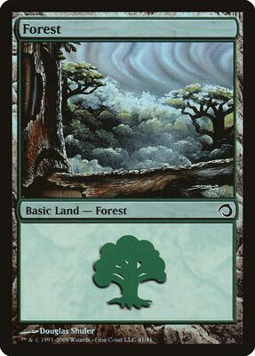 Forest (41) card from Premium Deck Series: Slivers