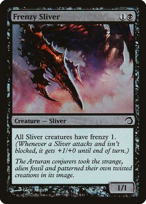 Frenzy Sliver card from Premium Deck Series: Slivers