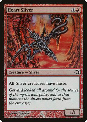 Heart Sliver card from Premium Deck Series: Slivers