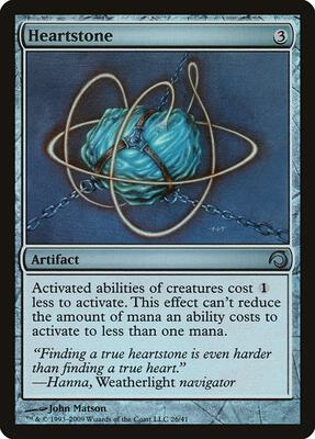 Heartstone card from Premium Deck Series: Slivers
