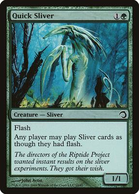 Quick Sliver card from Premium Deck Series: Slivers