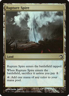 Rupture Spire card from Premium Deck Series: Slivers