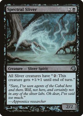 Spectral Sliver card from Premium Deck Series: Slivers