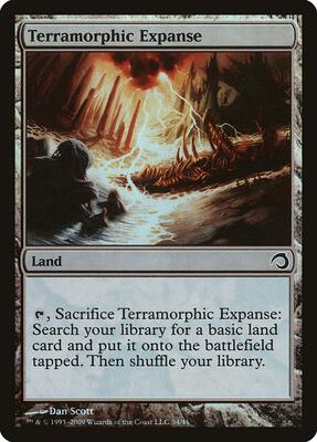 Terramorphic Expanse card from Premium Deck Series: Slivers