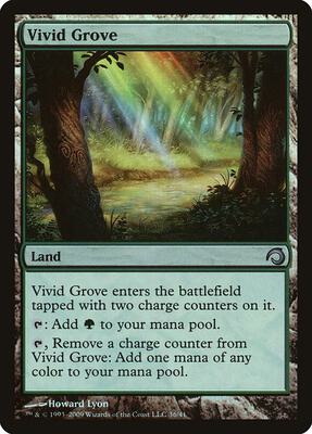 Vivid Grove card from Premium Deck Series: Slivers