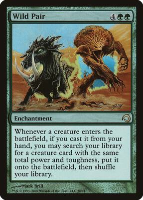 Wild Pair card from Premium Deck Series: Slivers