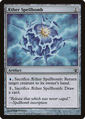Aether Spellbomb card from Archenemy