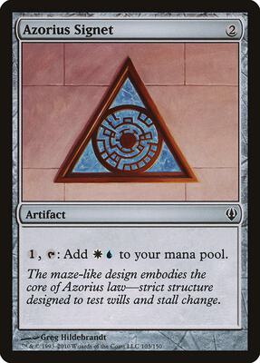 Azorius Signet card from Archenemy