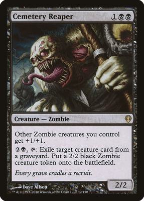 Cemetery Reaper card from Archenemy