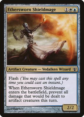 Ethersworn Shieldmage card from Archenemy