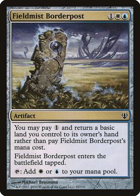 Fieldmist Borderpost card from Archenemy