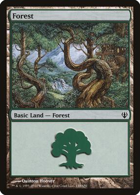Forest (148) card from Archenemy