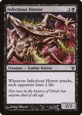 Infectious Horror card from Archenemy
