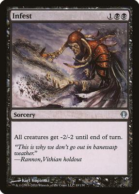 Infest card from Archenemy