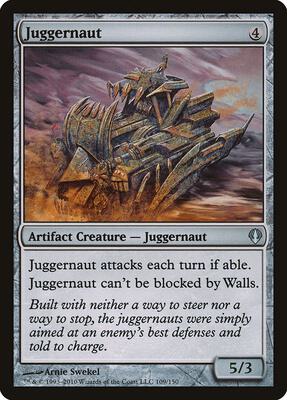 Juggernaut card from Archenemy