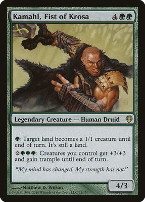 Kamahl, Fist of Krosa card from Archenemy