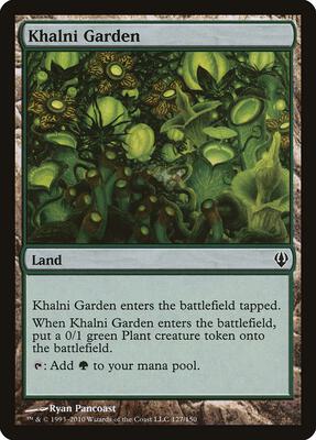 Khalni Garden card from Archenemy