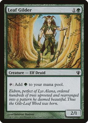 Leaf Gilder card from Archenemy