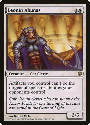 Leonin Abunas card from Archenemy