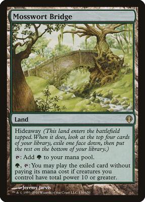 Mosswort Bridge card from Archenemy