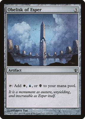 Obelisk of Esper card from Archenemy