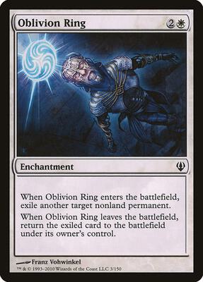 Oblivion Ring card from Archenemy