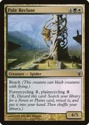Pale Recluse card from Archenemy