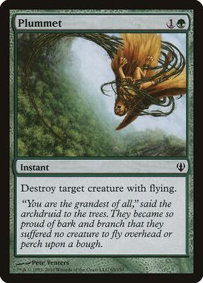 Plummet card from Archenemy