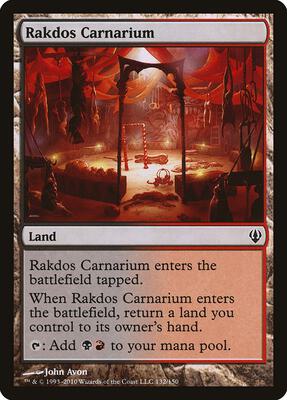 Rakdos Carnarium card from Archenemy
