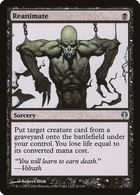 Reanimate card from Archenemy