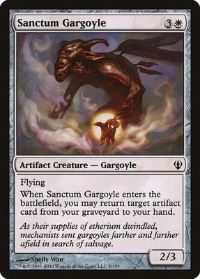 Sanctum Gargoyle card from Archenemy