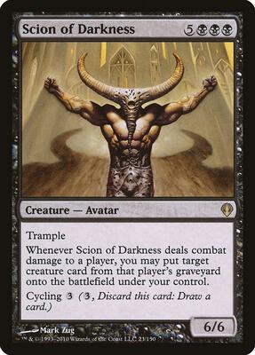 Scion of Darkness card from Archenemy