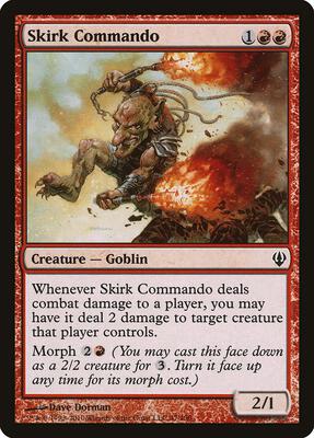 Skirk Commando card from Archenemy
