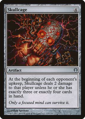 Skullcage card from Archenemy