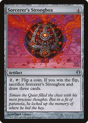 Sorcerer's Strongbox card from Archenemy