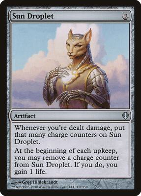 Sun Droplet card from Archenemy