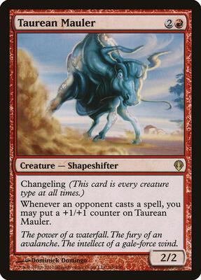 Taurean Mauler card from Archenemy
