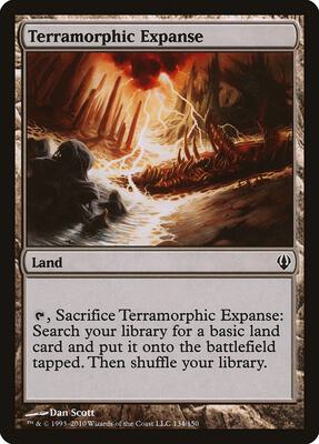 Terramorphic Expanse card from Archenemy