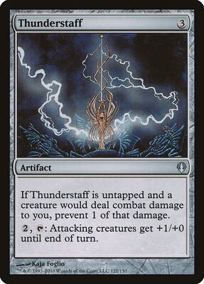 Thunderstaff card from Archenemy