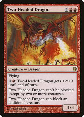 Two-Headed Dragon card from Archenemy